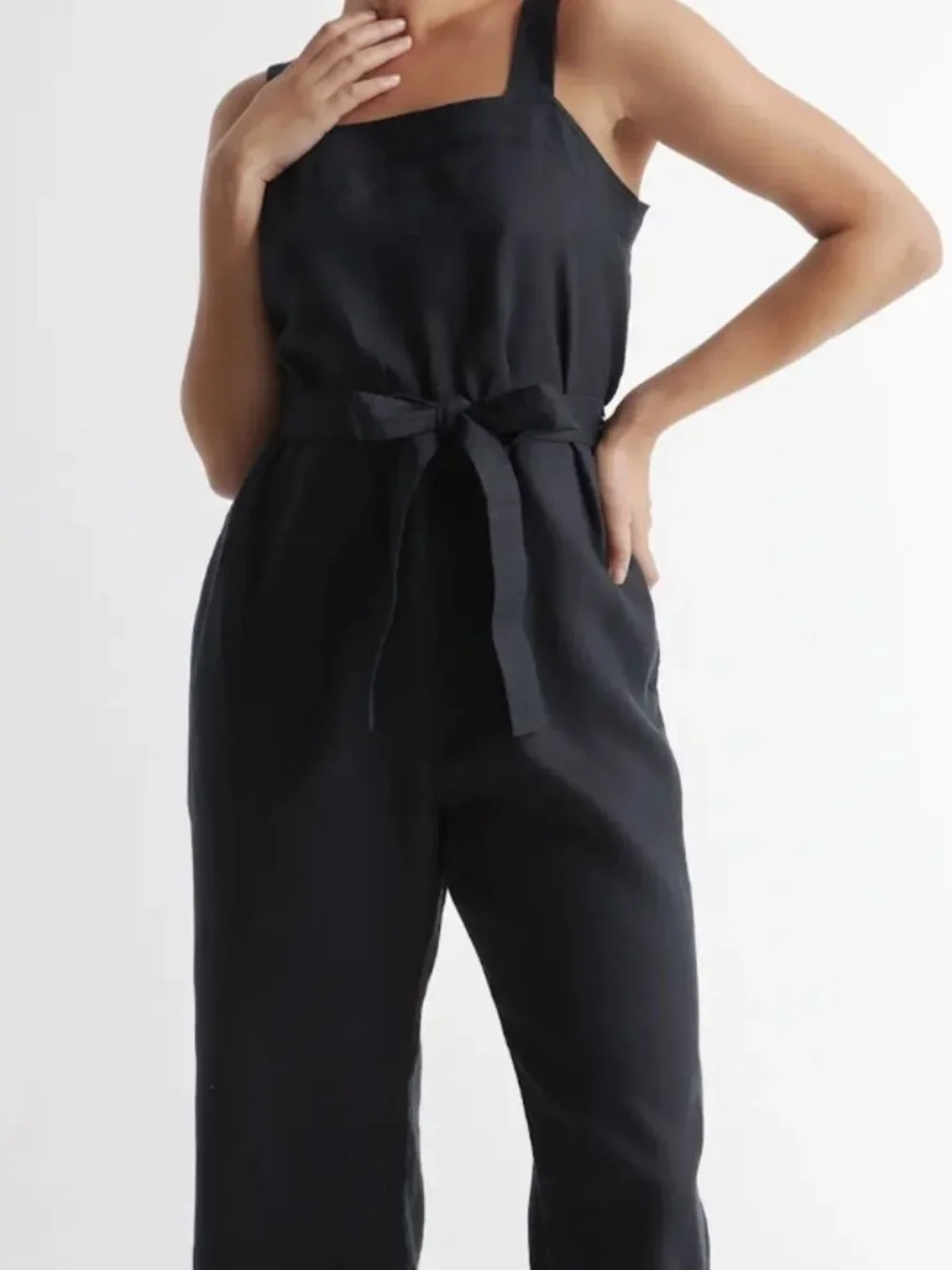 Square Neck Jumpsuit